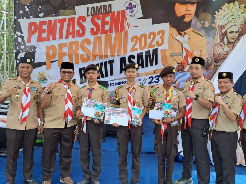 ESKUL PRAMUKA MENJUARAI PERSAMI BUKIT ASAM K3 NASIONAL TAHUN 2023