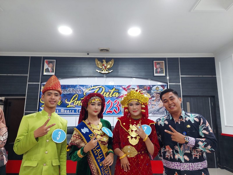 Siswi SMANDA Juara Pertama Pemilihan DUTA LALU LINTAS 2023