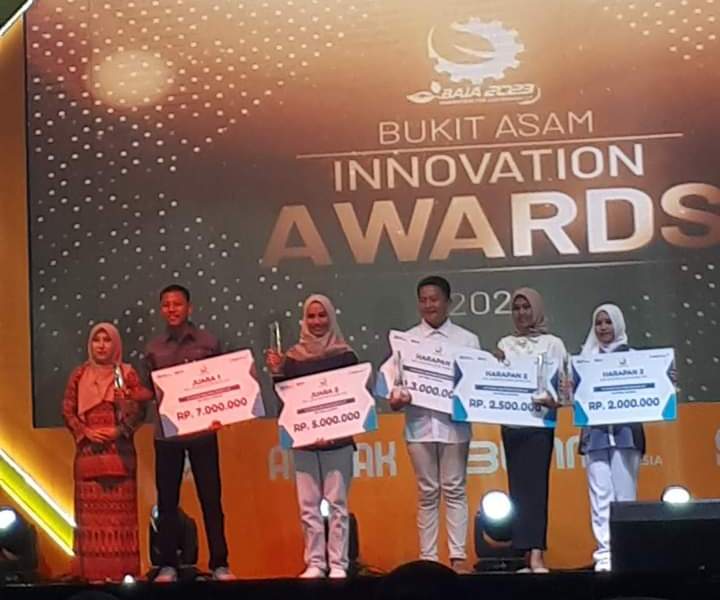 SMAN 2 Muara Enim Juara 3 Bukit Asam Inovation Award ( BAIA ) Tahun 2023