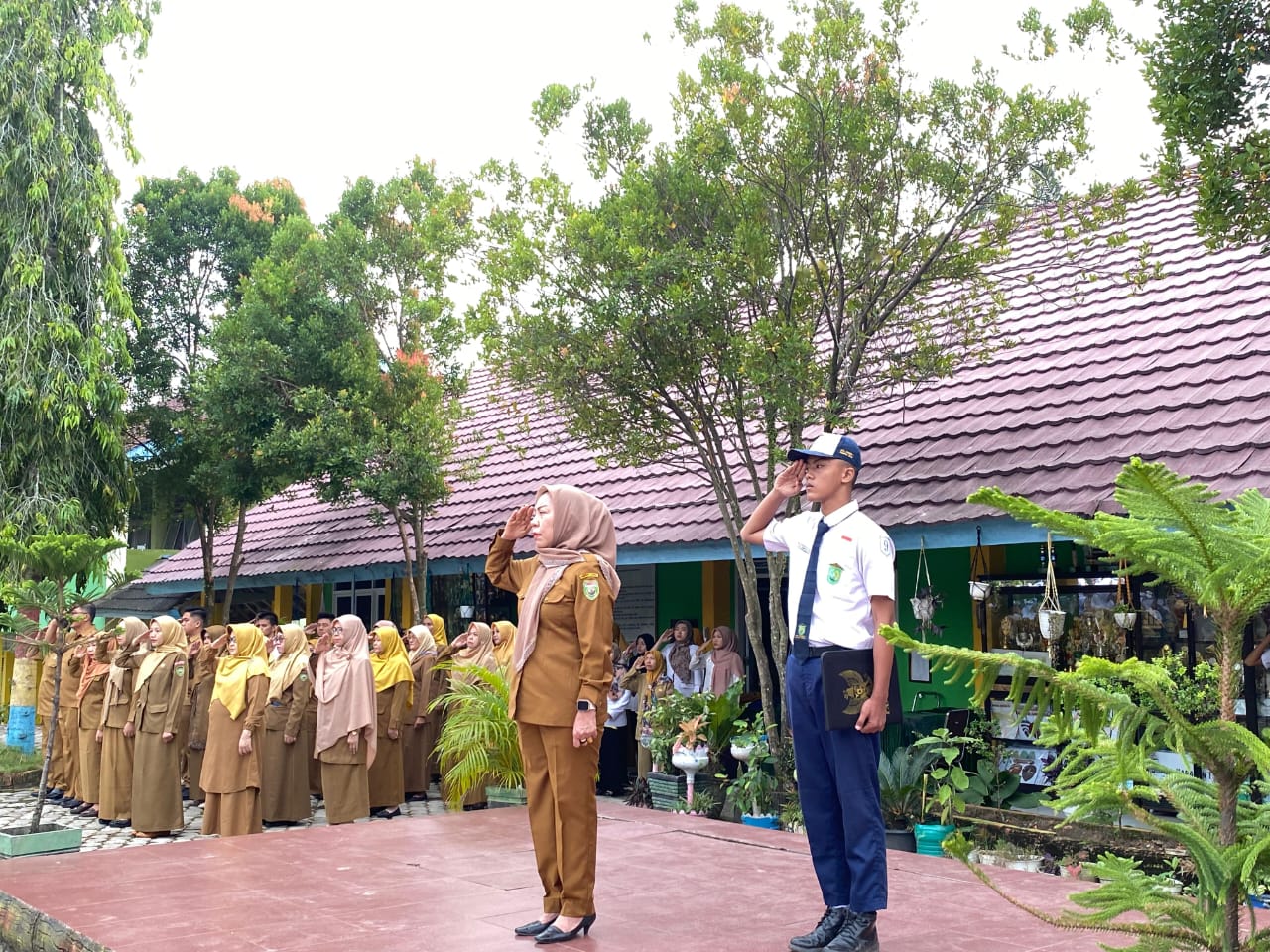 Kegiatan MPLS SMAN 2 Muara Enim Tahun Pelajaran 2025-2026
