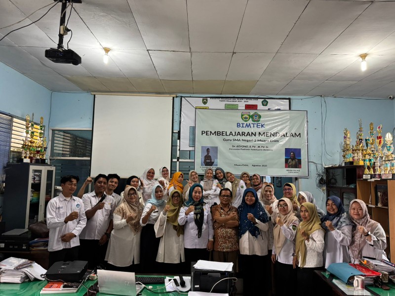 BIMTEKS Pembelajaran Mendalam, Bagi Guru SMAN 2 Muara Enim