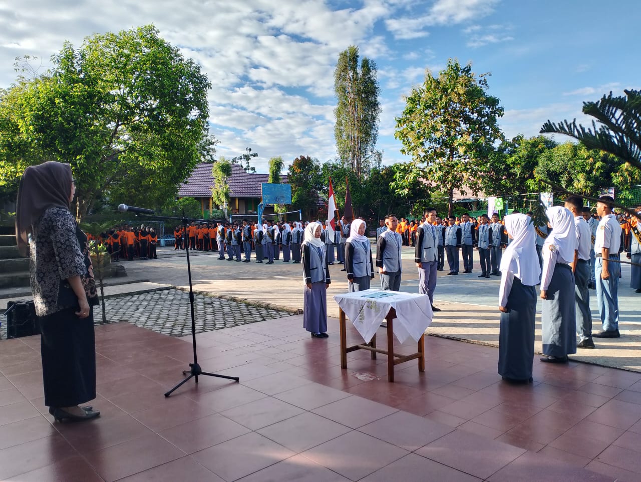 Pelantikan Ketua, Wakil Ketua OSIS Periode 2025-2026