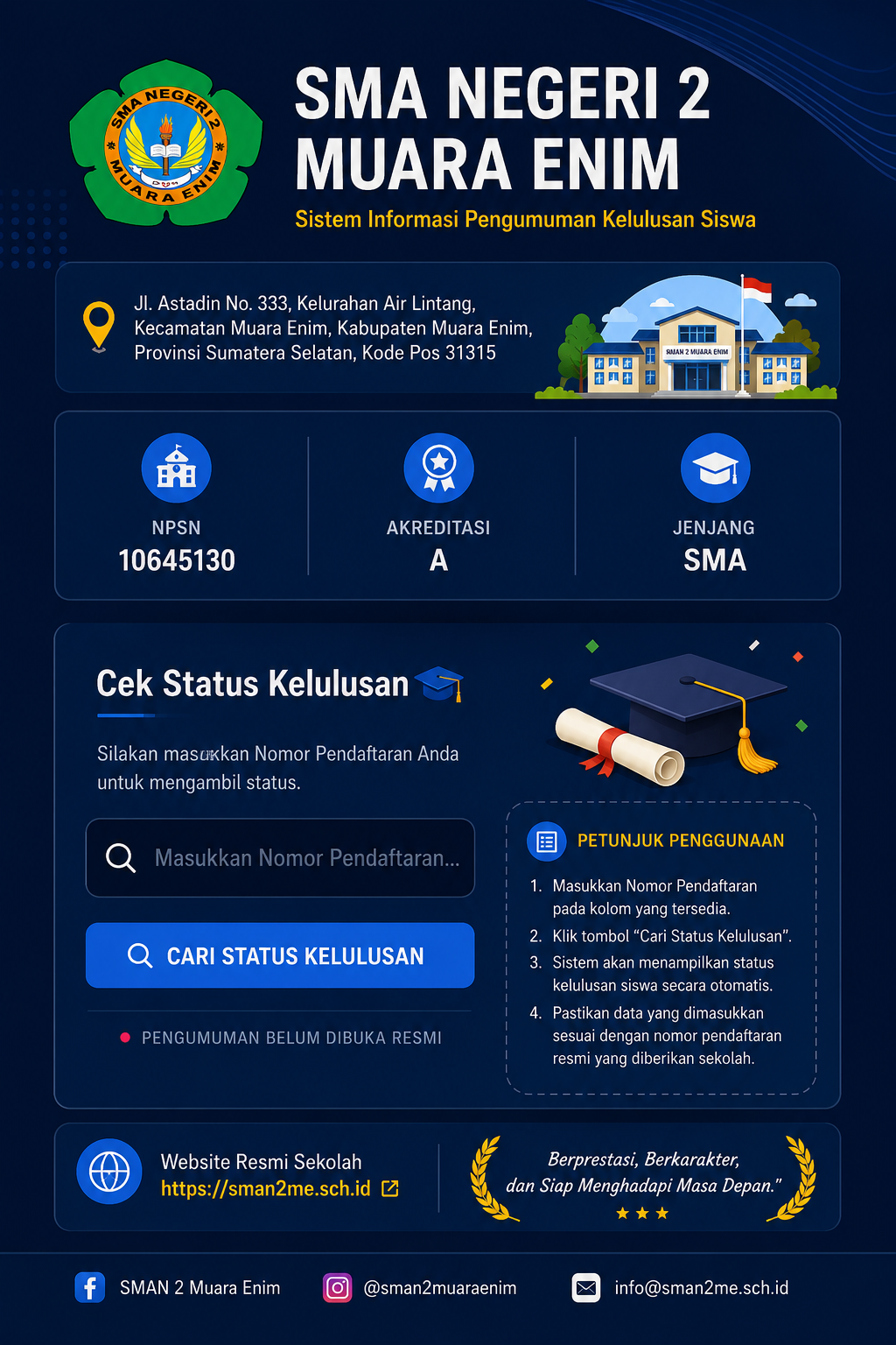 Pengumuman Info Kelulusan 